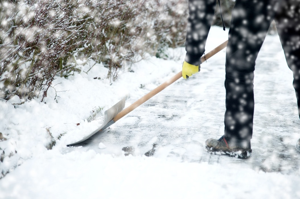 Schnee räumen